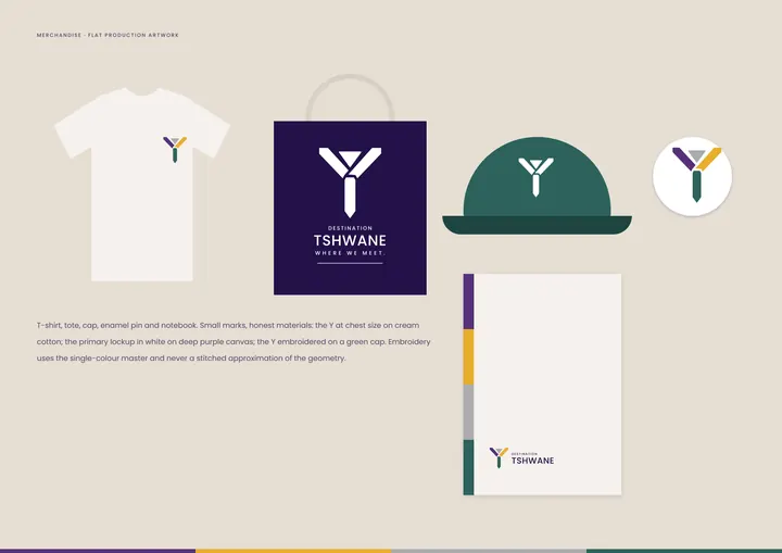 Merchandise — Destination Tshwane application artwork