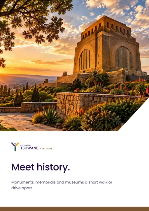 Experience card · Heritage — Destination Tshwane application artwork