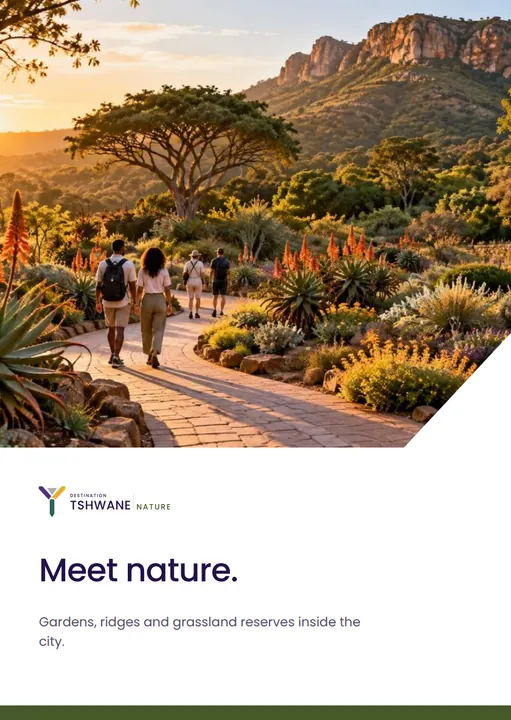 Experience card · Nature — Destination Tshwane application artwork