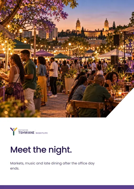 Experience card · Nightlife — Destination Tshwane application artwork