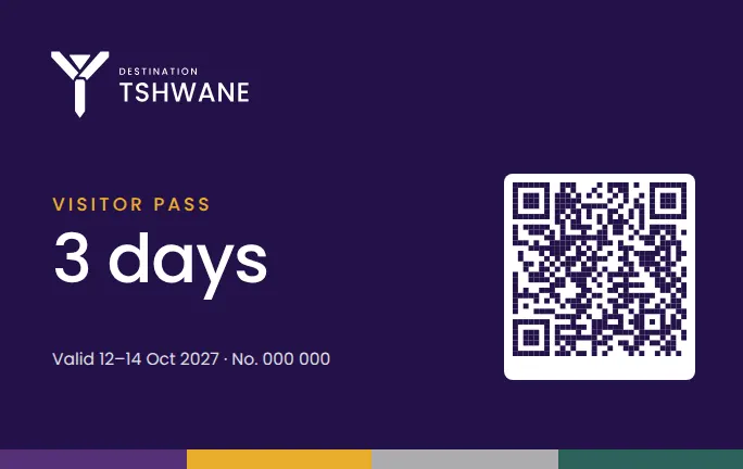 Tourist pass — Destination Tshwane application artwork